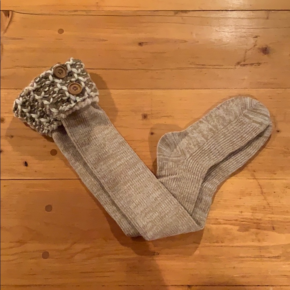 NWOT - boot topper socks